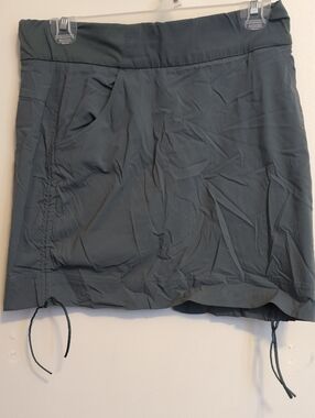 Columbia Green Drawstring Active Skort
